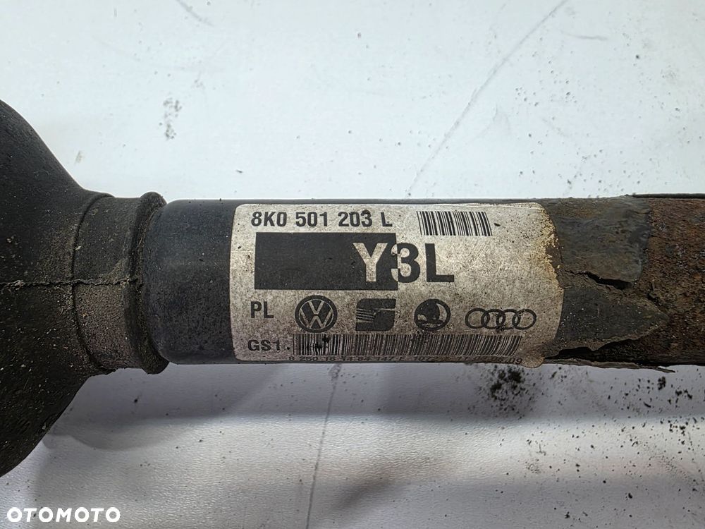 PÓŁOŚ LEWA PRAWA TYLNA AUDI A4 B8 A5 8K0501203L - 5