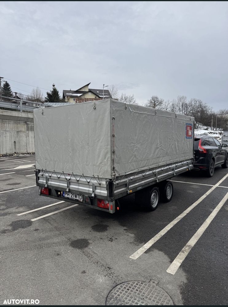 Stema Prelata Platforma Axa dubla 3500 Kg - 3