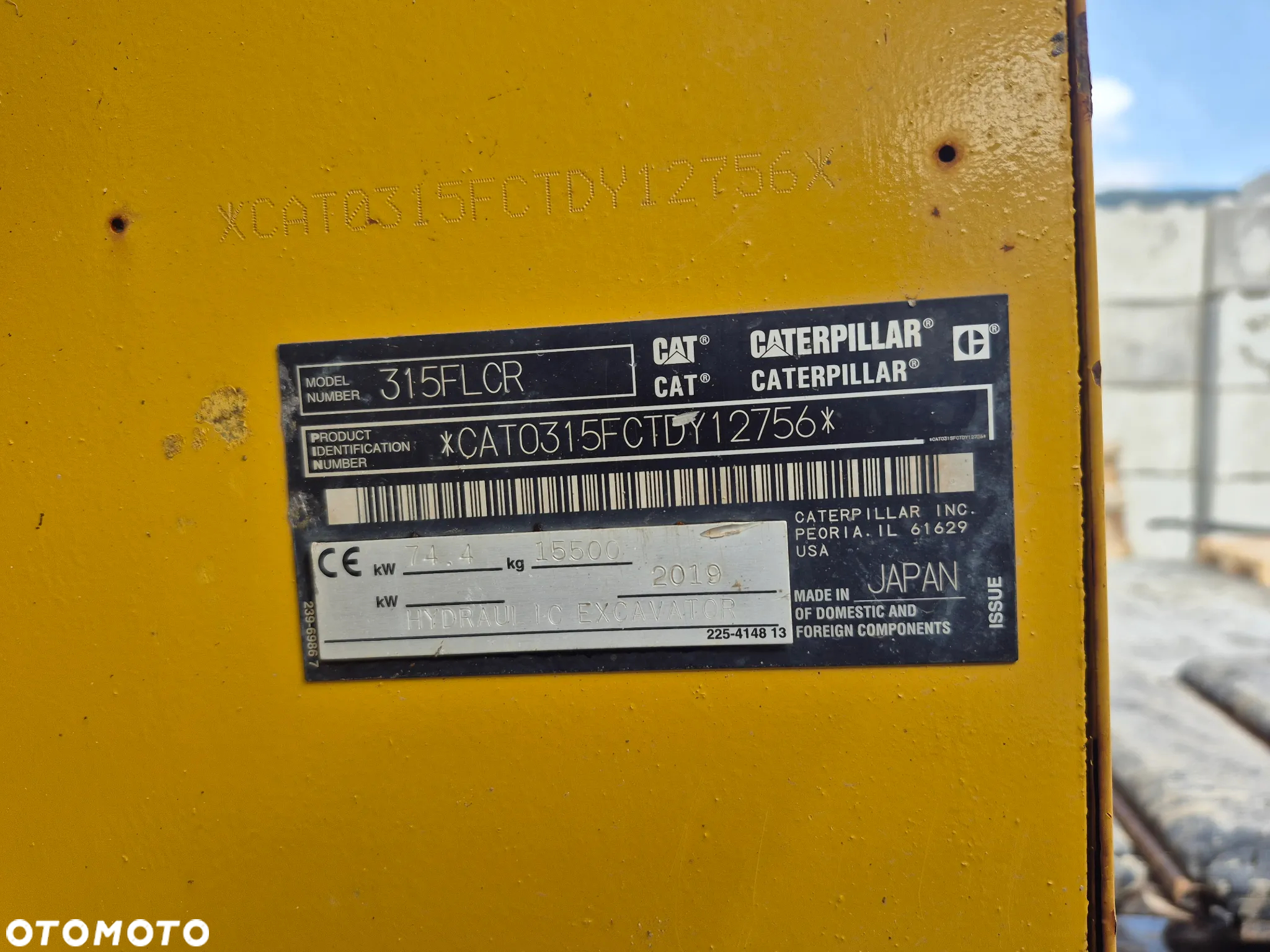 Caterpillar Caterpillar 315 FL  2019r. / Pełen serwis CAT/ NIEMCY ! - 21
