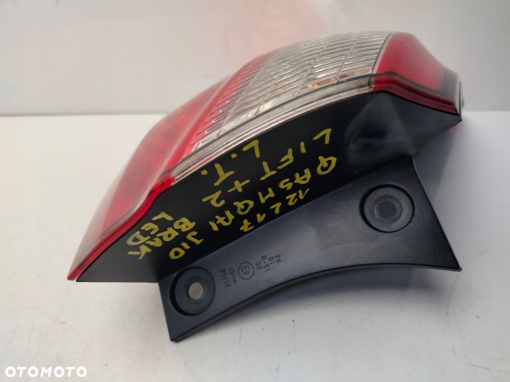 nissan qashqai j10 lift 09r- lampa lewy tył lewa tylna - 2