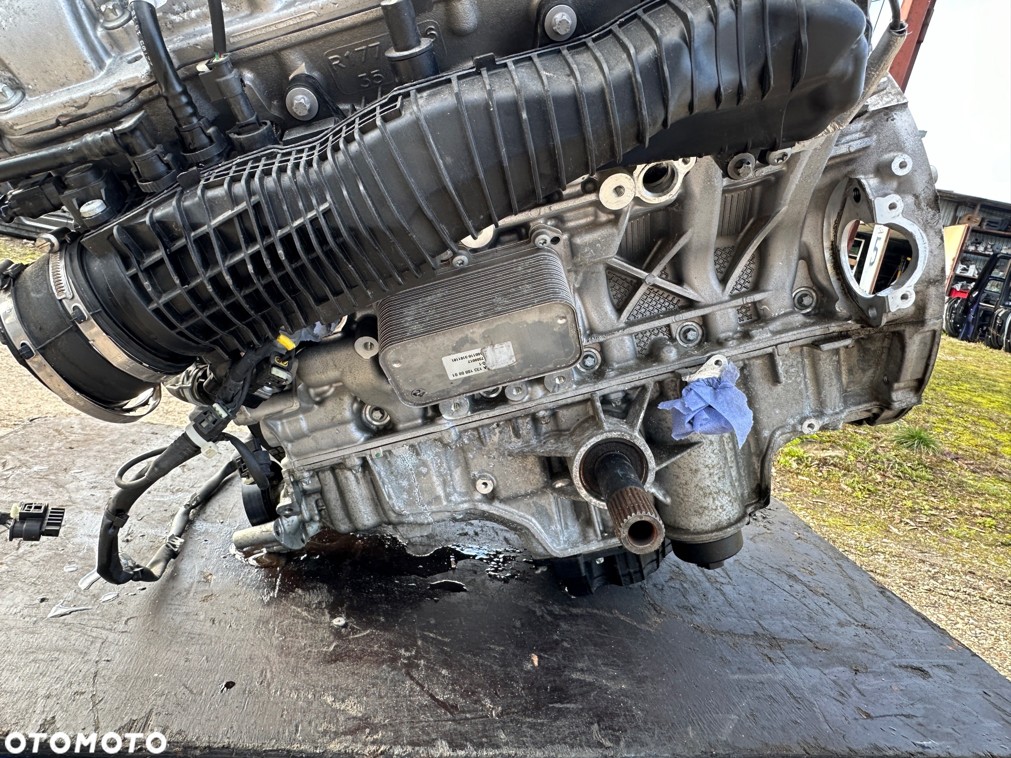 mercedes silnik 63 AMG m177 s63 e63 s222 gt x290 e213 g63 c63 engine - 4