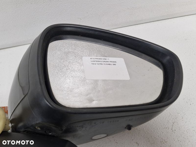 CITROEN DS4 I 1 LUSTERKO DRZWI PRAWE 10+2 12 PIN 13 KABLI - 6