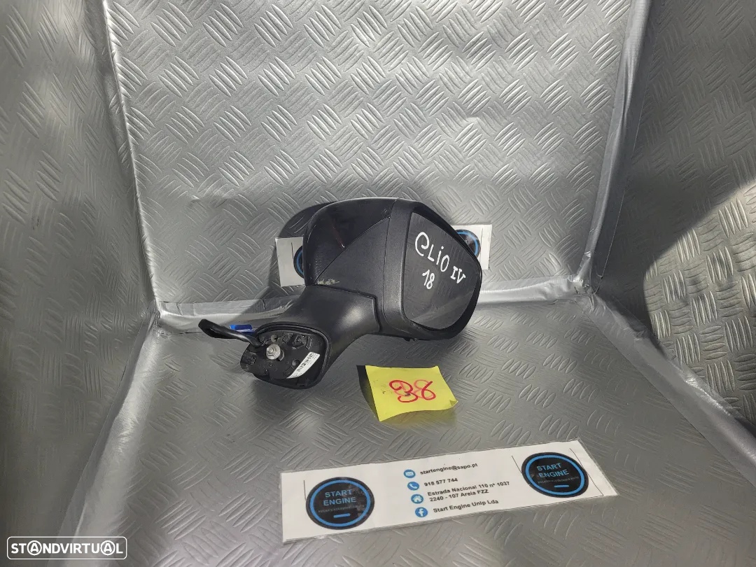 Espelho retrovisor Renault Clio IV 4 Dir.Esq - 4