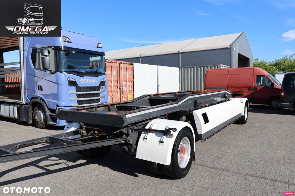Scania S 500 Hakowiec + przyczepa // Oś skrętna // MEILLER // Klima postojowa / - 25