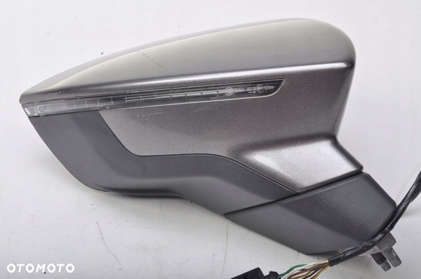 SEAT LEON III LUSTERKO PRAWE ELEKTRYCZNE 8 PIN ANGLIK