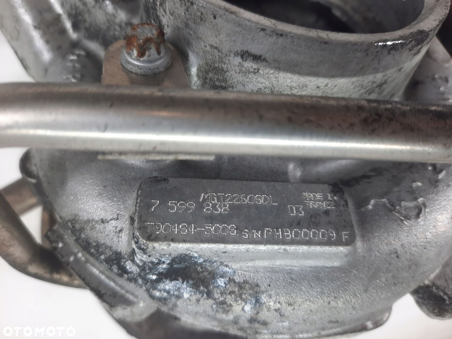 BMW X6M X5M E70 E71 4.4 S63B44A TURBINA 7599838 - 6