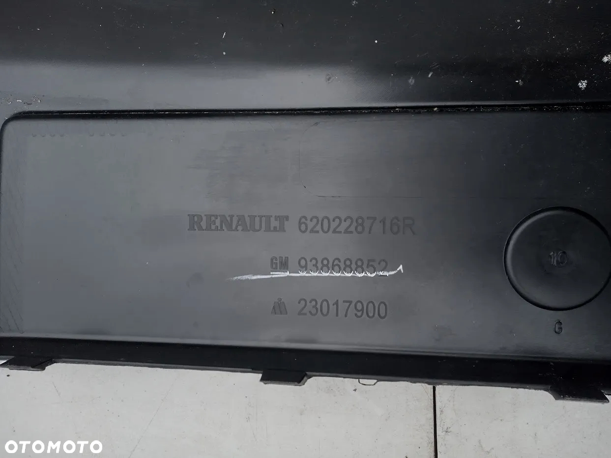 RENAULT TRAFIC III OPEL VIVARO B ZDERZAK PRZÓD 620228716R ORYGINAŁ, NOWY - 4