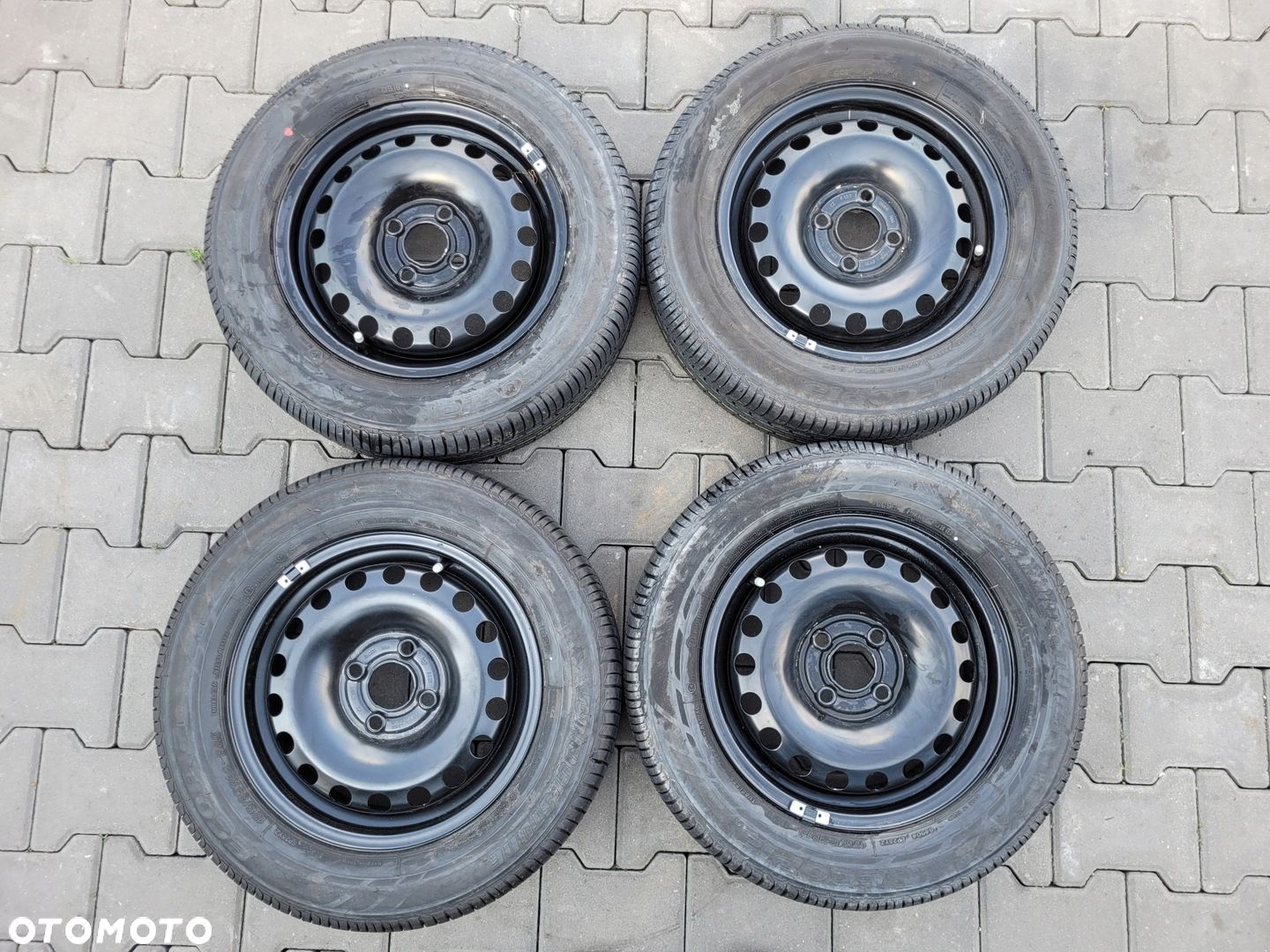 KOŁA LATO VW UP,SKODA CITIGO,SEAT MII NOWE OPONY Bridgestone 175/65R14 - 2