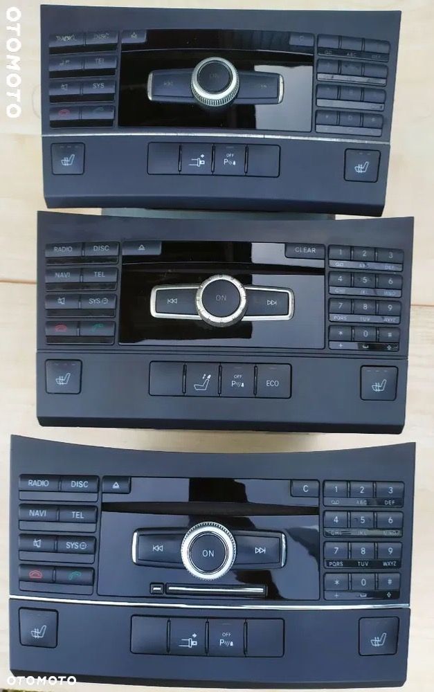 MERCEDES E 212 207 c 204 Comand radio zmieniarka NTG 4.5 nawigacja - 1