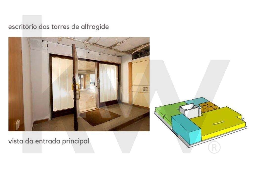 Escritório das Torres de Alfragide| 475m2 | 3 open space | 3 escritóri - Grande imagem: 4/19