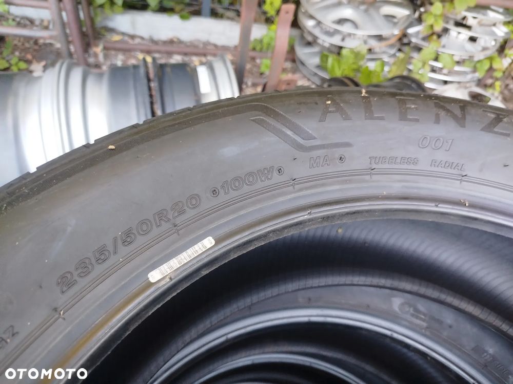 235/50R20 100W Bridgestone Allenza Homologacja Mazda 4x99% bieznika. Demontaż z nowego CX60 - 13