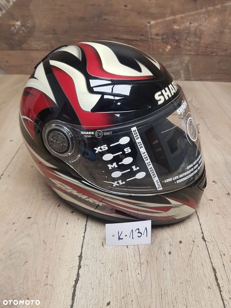 Kask motocyklowy Shark S500 Omega rozmiar XS 54 - 1