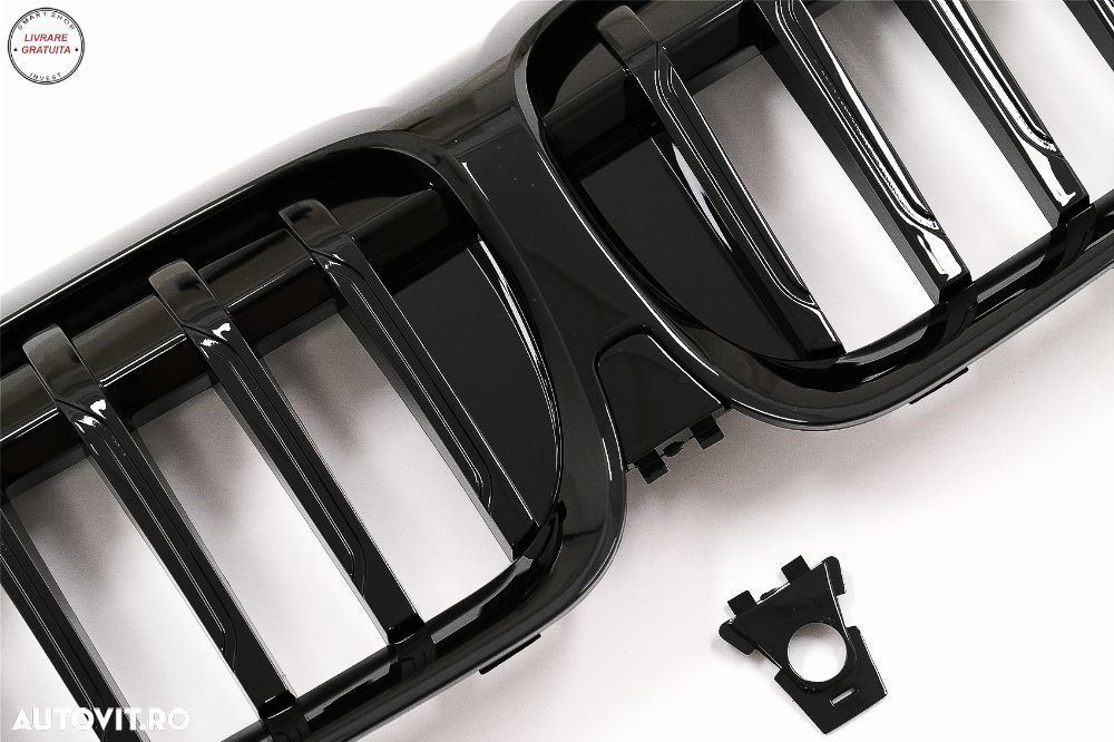 Pachet Exterior Extensii BMW Seria 3 G20 Sedan (2018-2022) M340i Design Negru Luci- livrare gratuita - 9