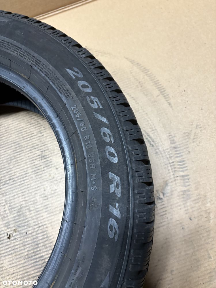 1x 205/60R16 96H PIRELLI WINTER 2 cinturato opona zimowa 3PMSF XL RANT - 5