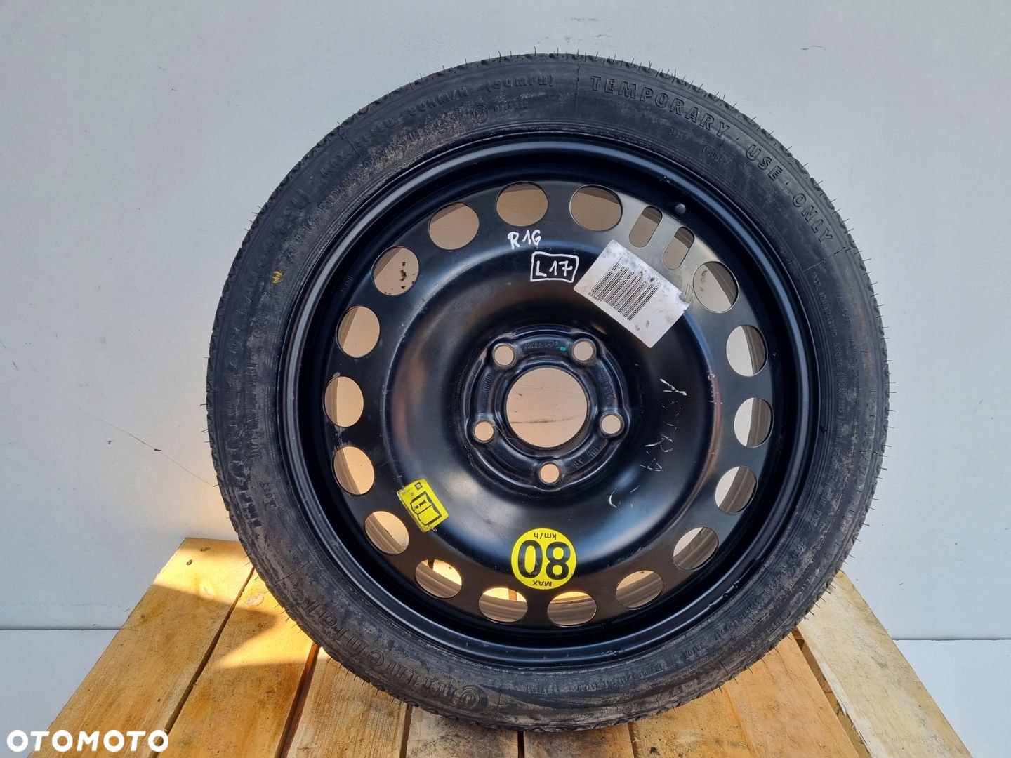 Opel Vectra C Astra H KOŁO DOJAZDOWE dojazdówka 115/70 R16 5x110 2160132 - 1