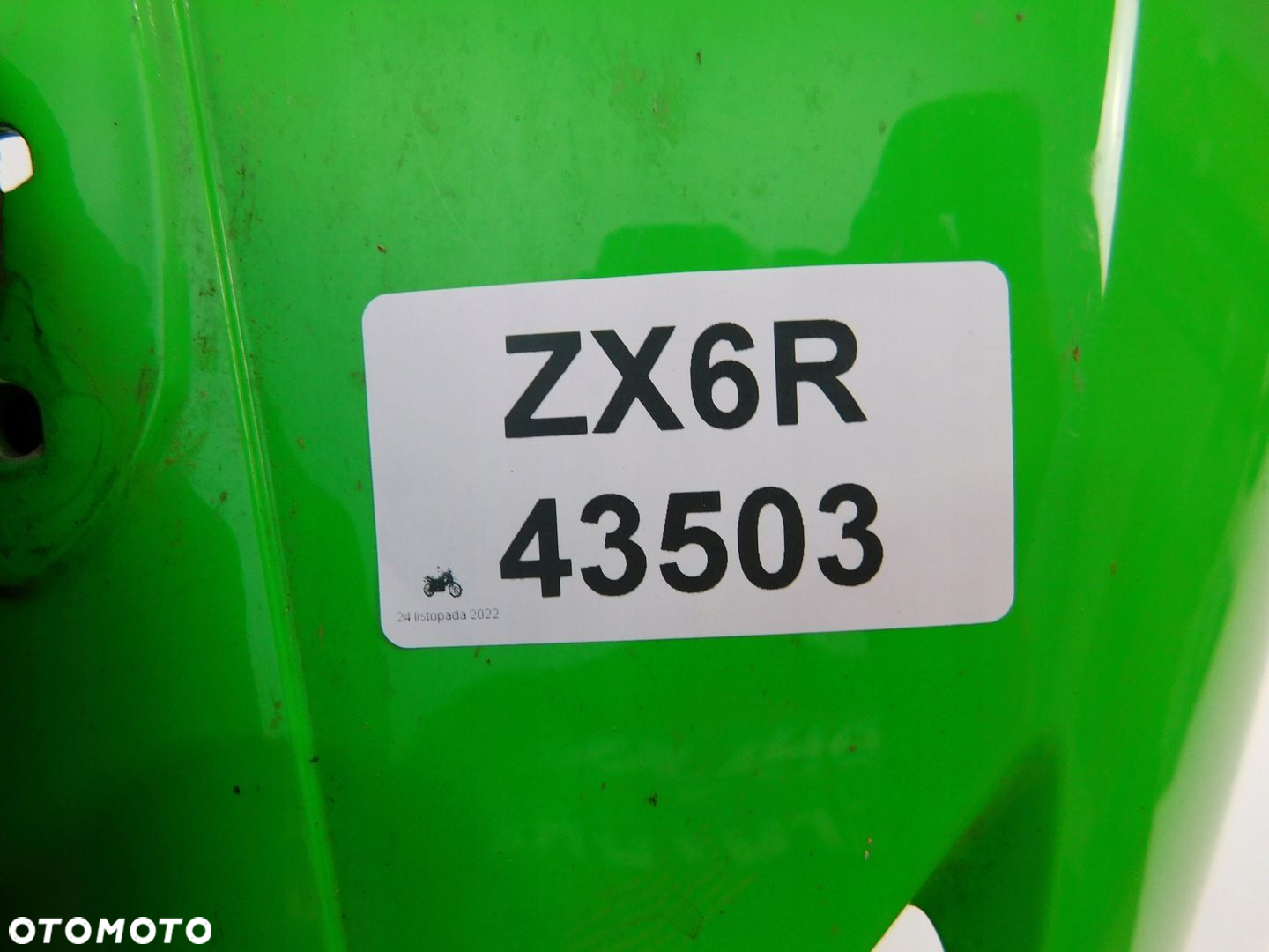 KAWASAKI ZX6R CZACHA CZASZA PRZÓD - 11