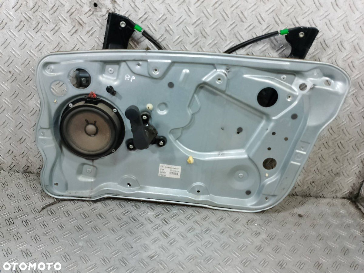 PODNOŚNIK SZYBY PRAWY PRZÓD Z STELAŻEM SKODA FABIA I 6Y1837752A - 1
