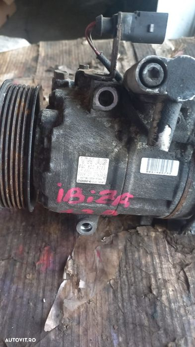 Compresor si Alternator Seat Ibiza,Polo,Fabia, 1.2,1.4 Benzina An 2003 - 4