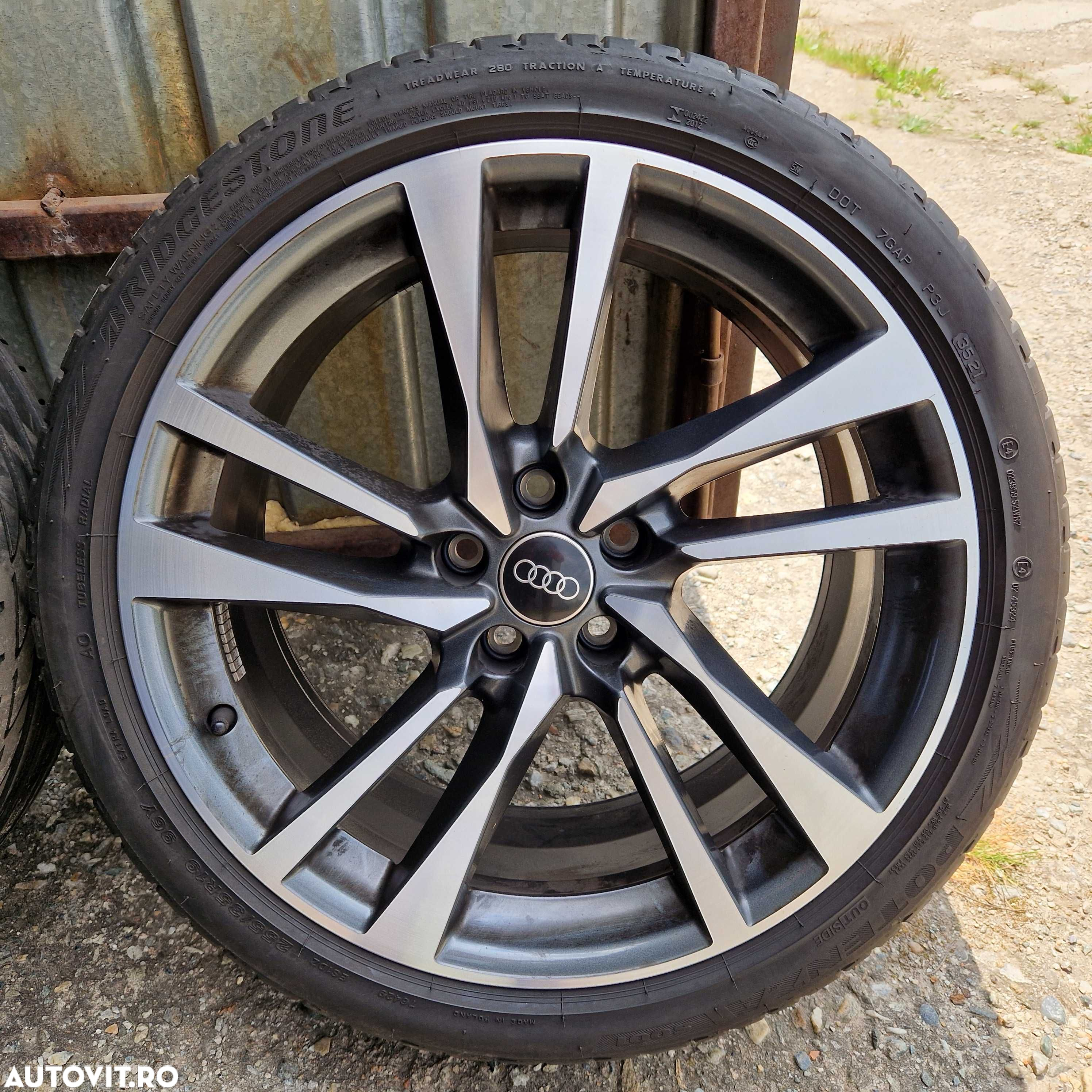 Roti/Jante/Jenti orig. Audi A5 S5 Cabrio 8W | Bridgestone 255/35 R19 - 6