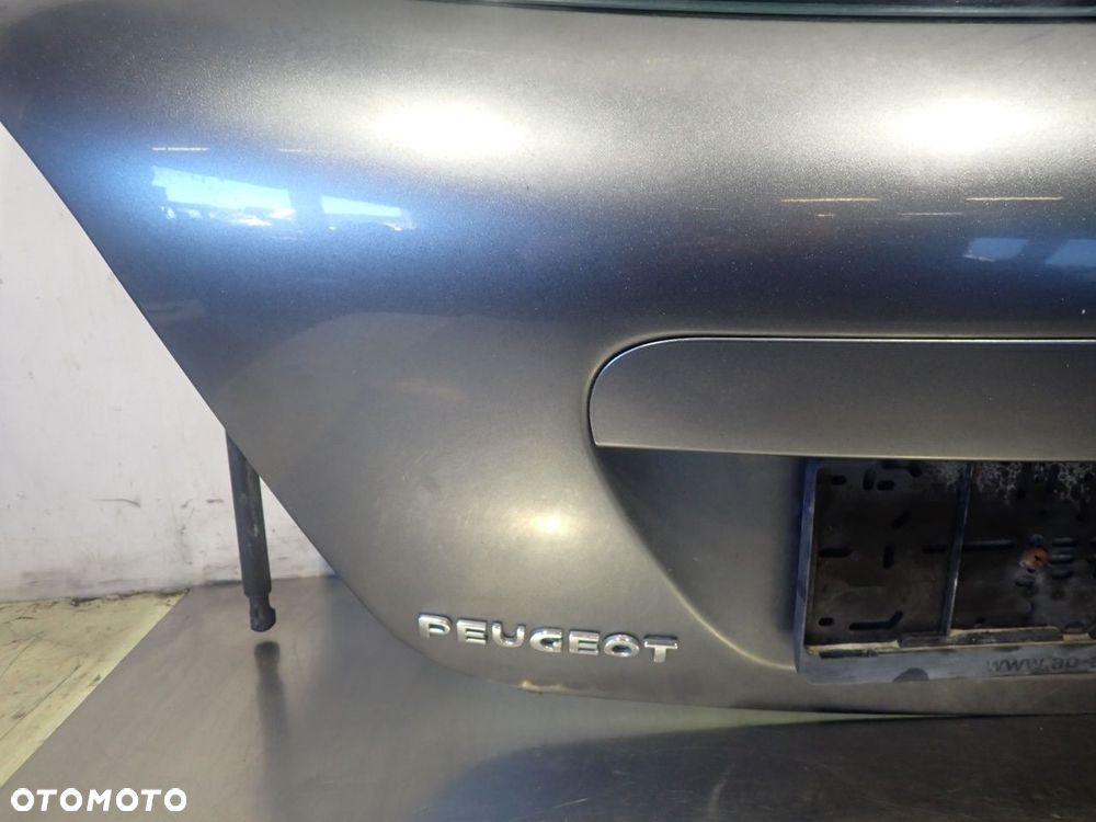 KLAPA TYŁ BAGAŻNIKA PEUGEOT 207 1.4 - 2