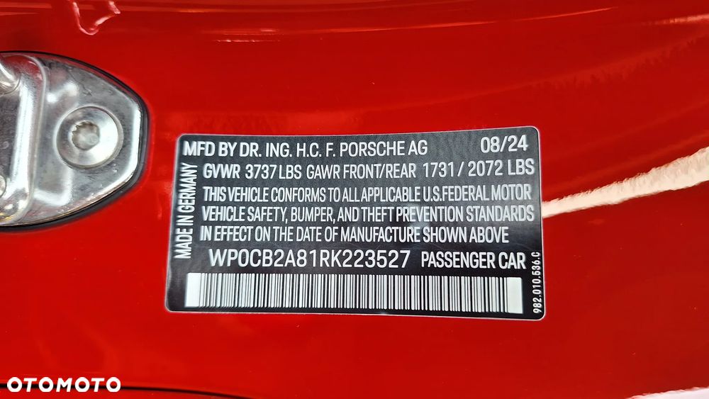 Porsche 718 Boxster GPF S PDK - 20
