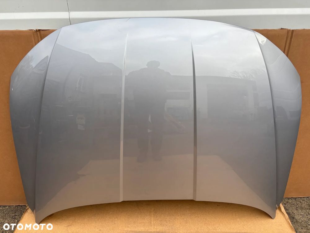 Oryginalna Maska Pokrywa Silnika Hyundai Tucson 2020- IV 4 Srebrna Szara Przednia Przód Klapa - 1