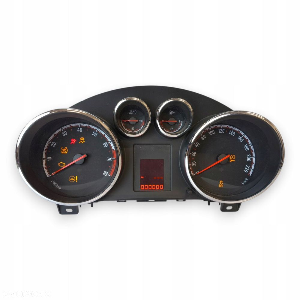 LICZNIK ZEGARY 13346172 ABJS Opel Meriva B 1.4 16V Turbo Benzyna europa - 3