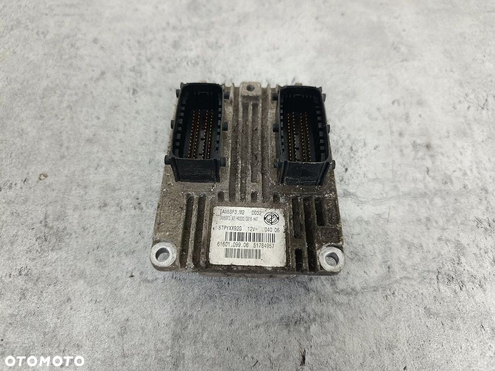 KOMPUTER, STEROWNIK FIAT GRANDE PUNTO 51784957  61601.099.06 1.4 8V - 1