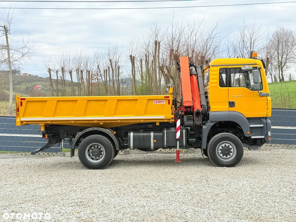 MAN * MAN TGA 18-410 * KIPER WYWROTKA * 4x4 * HDS Palfinger PK16500* Sprowadzony* Bardzo Dobry Stan * - 32
