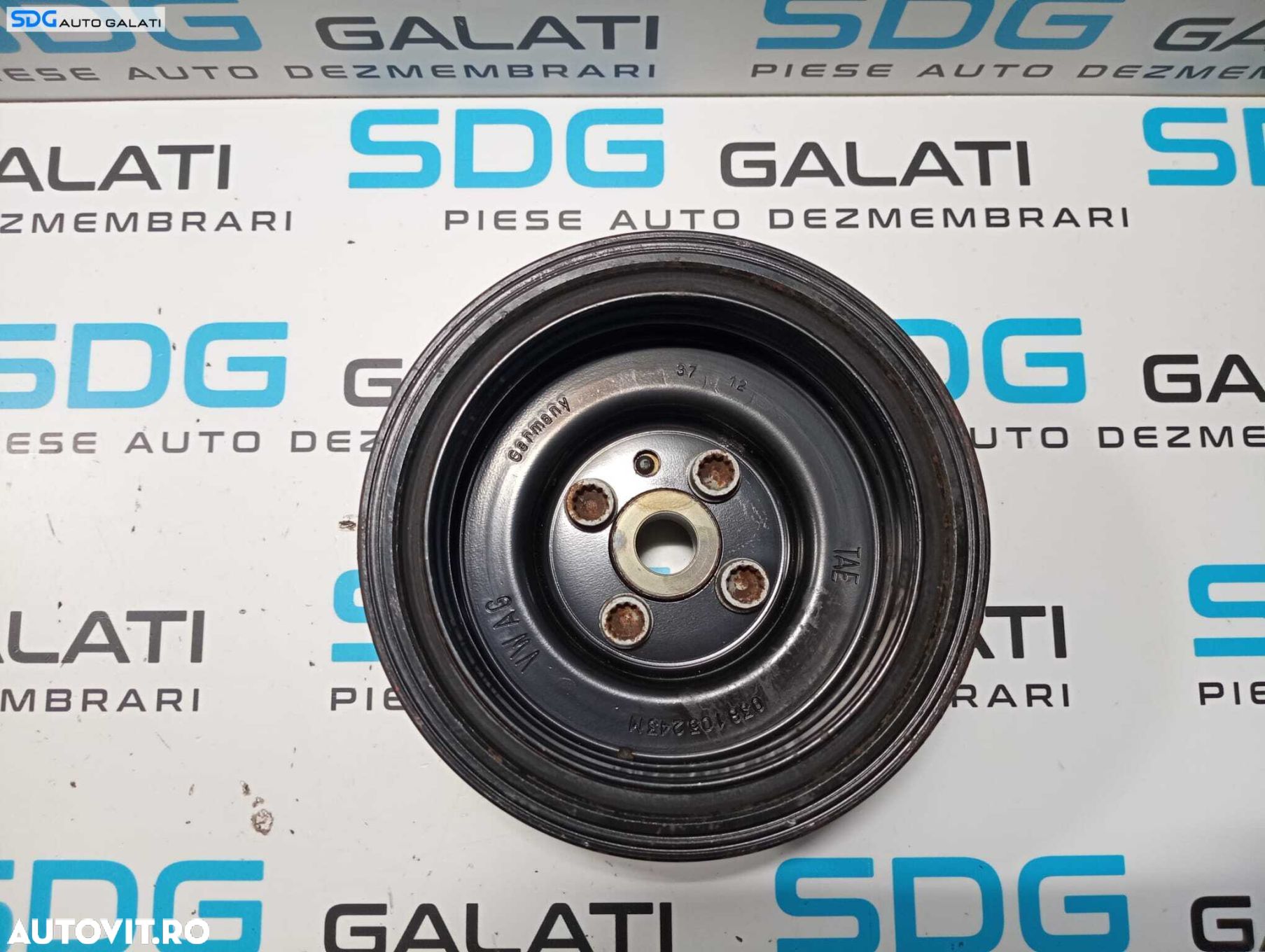 Fulie Rola Vibrochen Arbore Cotit Skoda Rapid 1.2 TDI 2013 - 2015 Cod 038105243M [2840] - 1