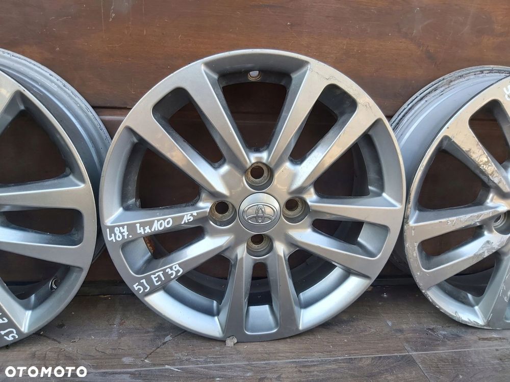 Toyota Yaris I II III Alufelgi 15 4 x 100 - 3