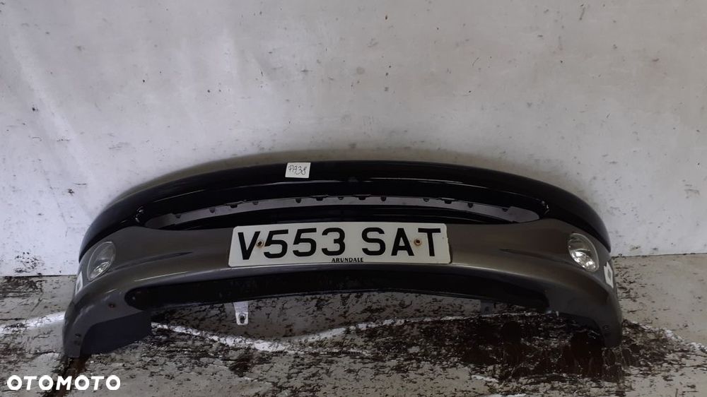 # ZDERZAK PRZÓD PRZEDNI DO PEUGEOT 206 EZA BRUDNY SREBRNY HALOGENY - 1