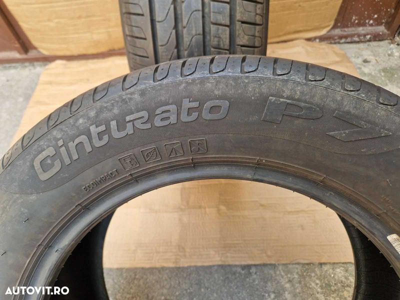 2 Pirelli R16 215/55 Anvelope de vară Dot3619 - 4