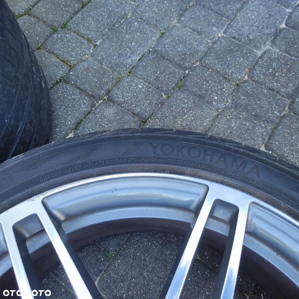 AUDI A8 D3 LIFT FELGI ALUMINIOWE ALUSY KOŁA 20 CALI 5X112 LATO 4E0601025AT - 6
