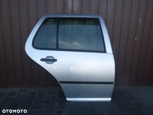 DRZWI PRAWY TYŁ PRAWE TYLNE VOLKSWAGEN GOLF IV KOMPLETNE KOLOR LA7N - 2