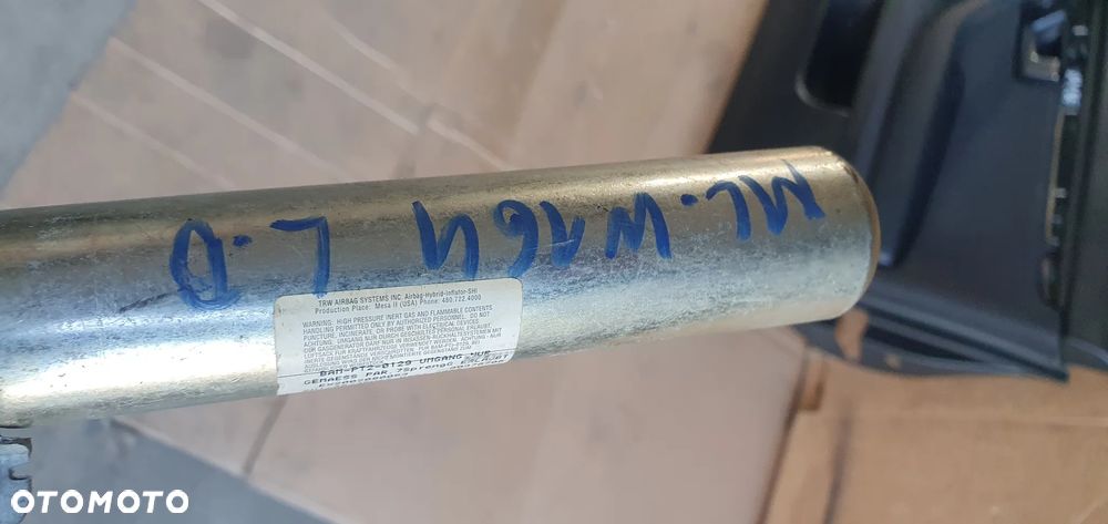 Kurtyna Airbag poduszka lewa Mercedes ML W164 1648600905 - 9