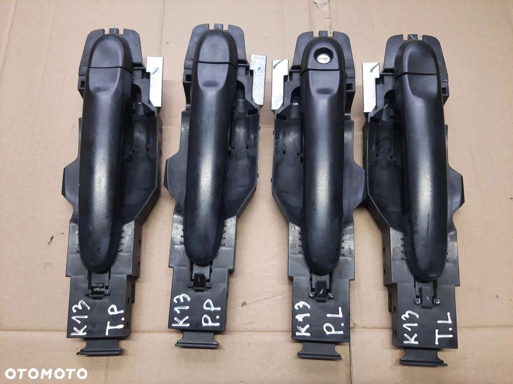 Micra K13 zamek drzwi przód prawy tył lewy EU 5d 4 PIN Nissan - 2