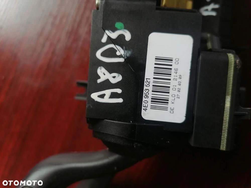 Manetki Przełącznik Przełącznik Zespolony Audi A8 D3 4E0953521 4E0953503B 4E0953549/A - 11