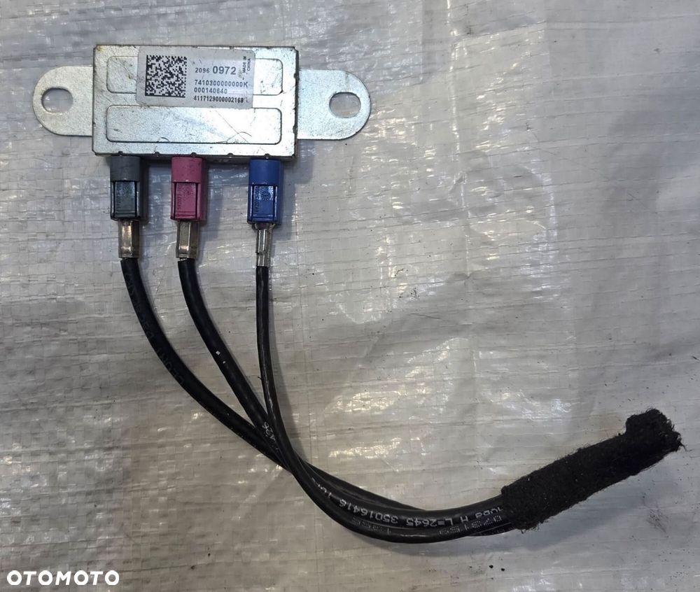 MODUŁ WZMACNIACZ ANTENY 20960972 OPEL ASTRA K INSIGNIA B - 1