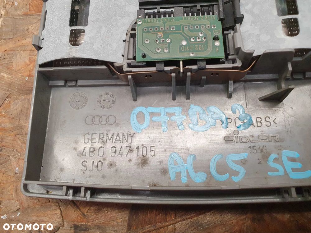 Lampka Podsufitki Oswietlenie Kabiny Diody Audi A6 C5 Ambiente Sedan Kombi - 20