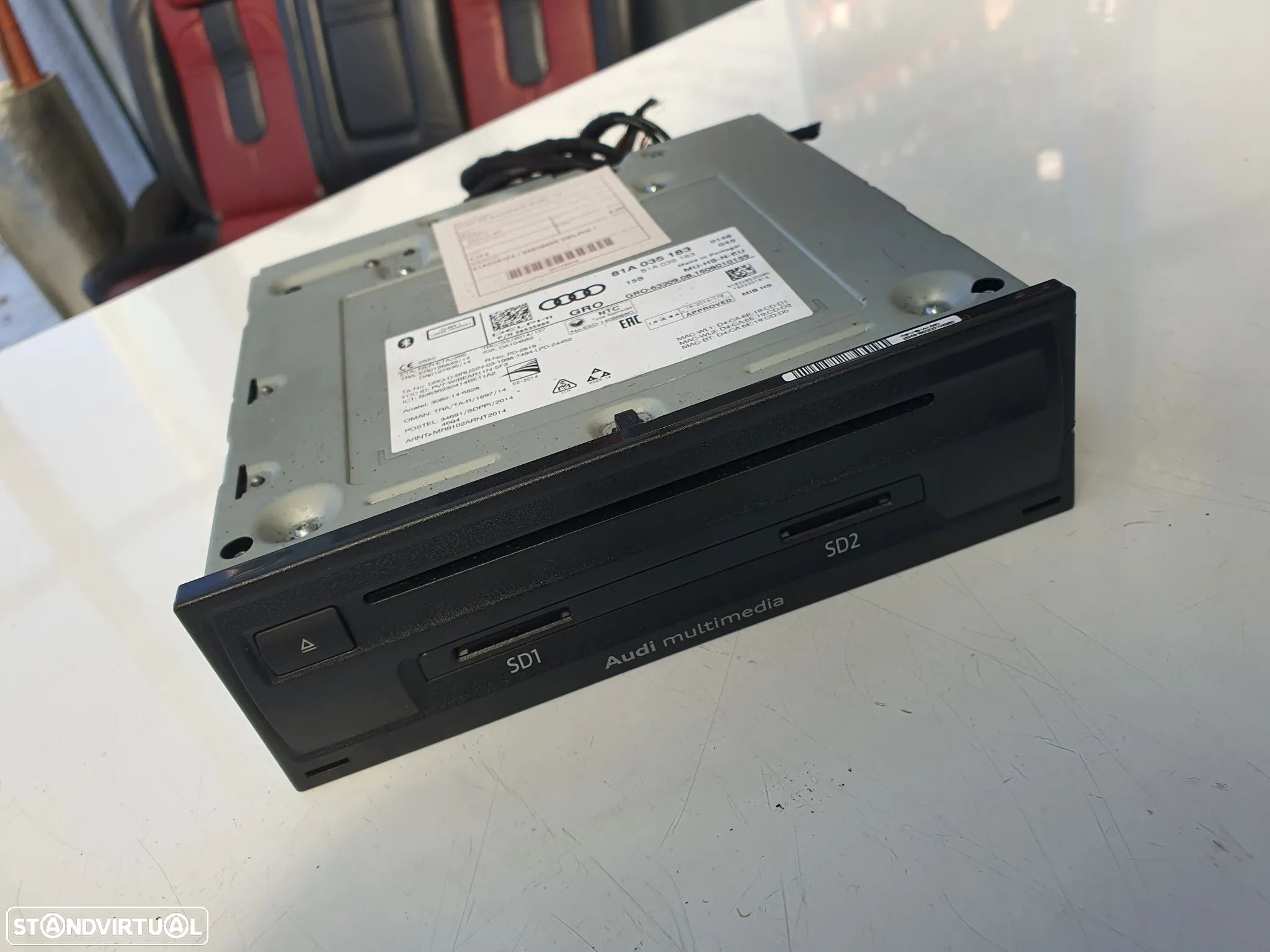 Radio CD/ DVD Audi A3 Sportback / 81A035183 - 1