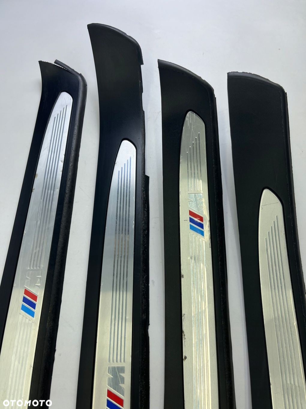 NAKŁADKI LISTWY PROGOWE WEWNĘTRZNE BMW E60 E61 M-PAKIET - 6