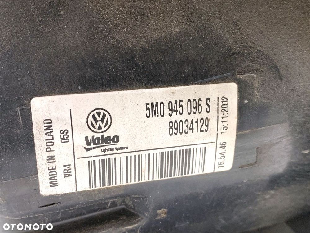 LAMPA PRAWY TYŁ  VW GOLF PLUS V (5M1, 521) 2004 - 2013 1.4 TSI 90 kW [122 KM] benzyna 2007 - 2013 - 6