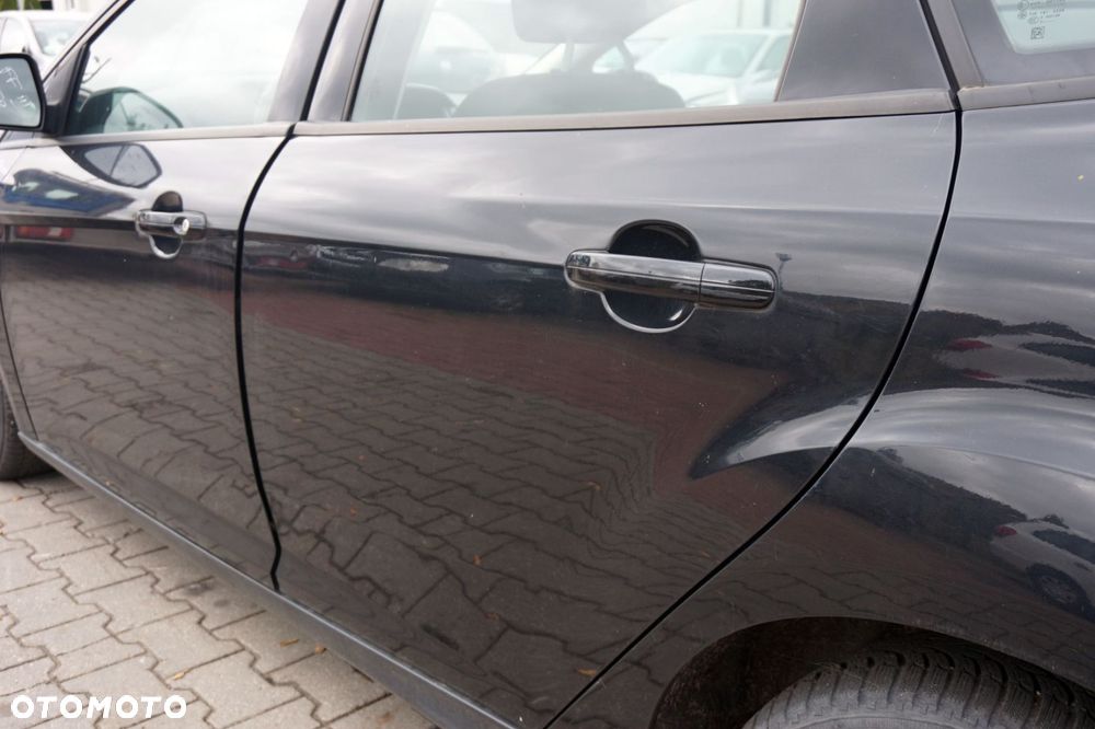 DRZWI TYLNE LEWE FOCUS III MK3 5D HB FB  CZARNY PANTHER FORD 2010-2014 - 4