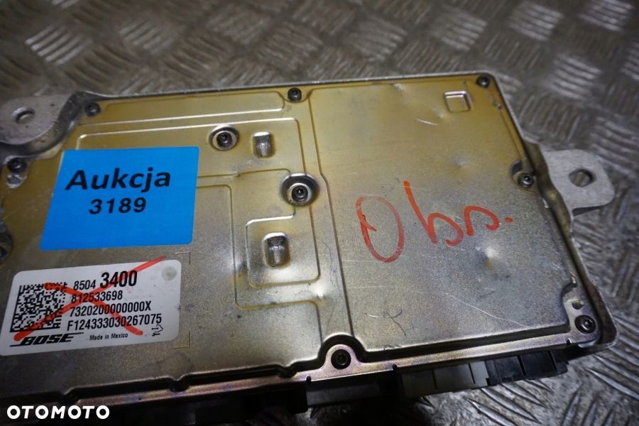 CHEVROLET CORVETTE C8 2020 - Wzmacniacz Audio Radio BOSE USA - 10