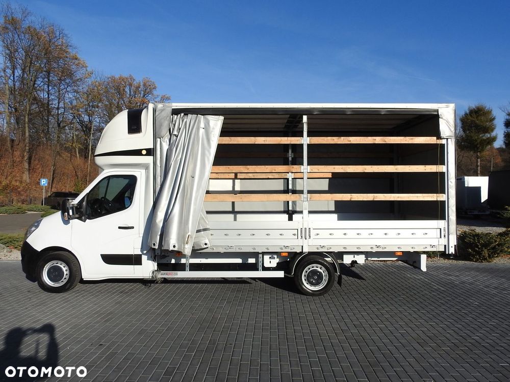 Renault MASTER PLANDEKA 10 PALET TEMPOMAT KLIMATYZACJA PNEUMATYKA  170KM - 9