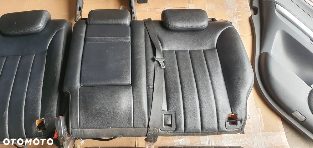 Fotele kanapa boczki podłokietnik komplet skóra elektryczne Mercedes ML W164 - 11