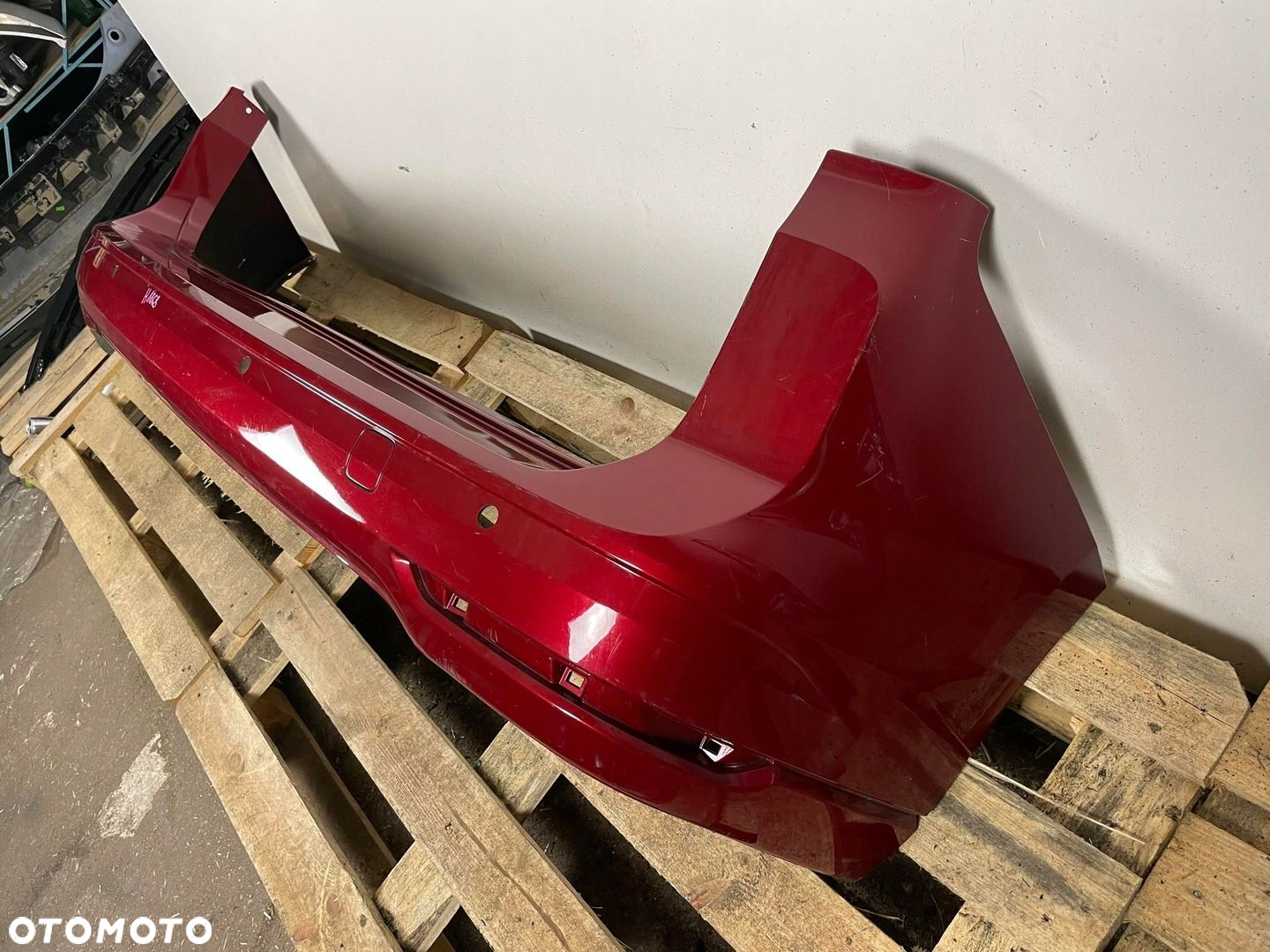 ZDERZAK TYL TYLNY VW CADDY 2K7 IV 4 2020- 4X PDC - 3
