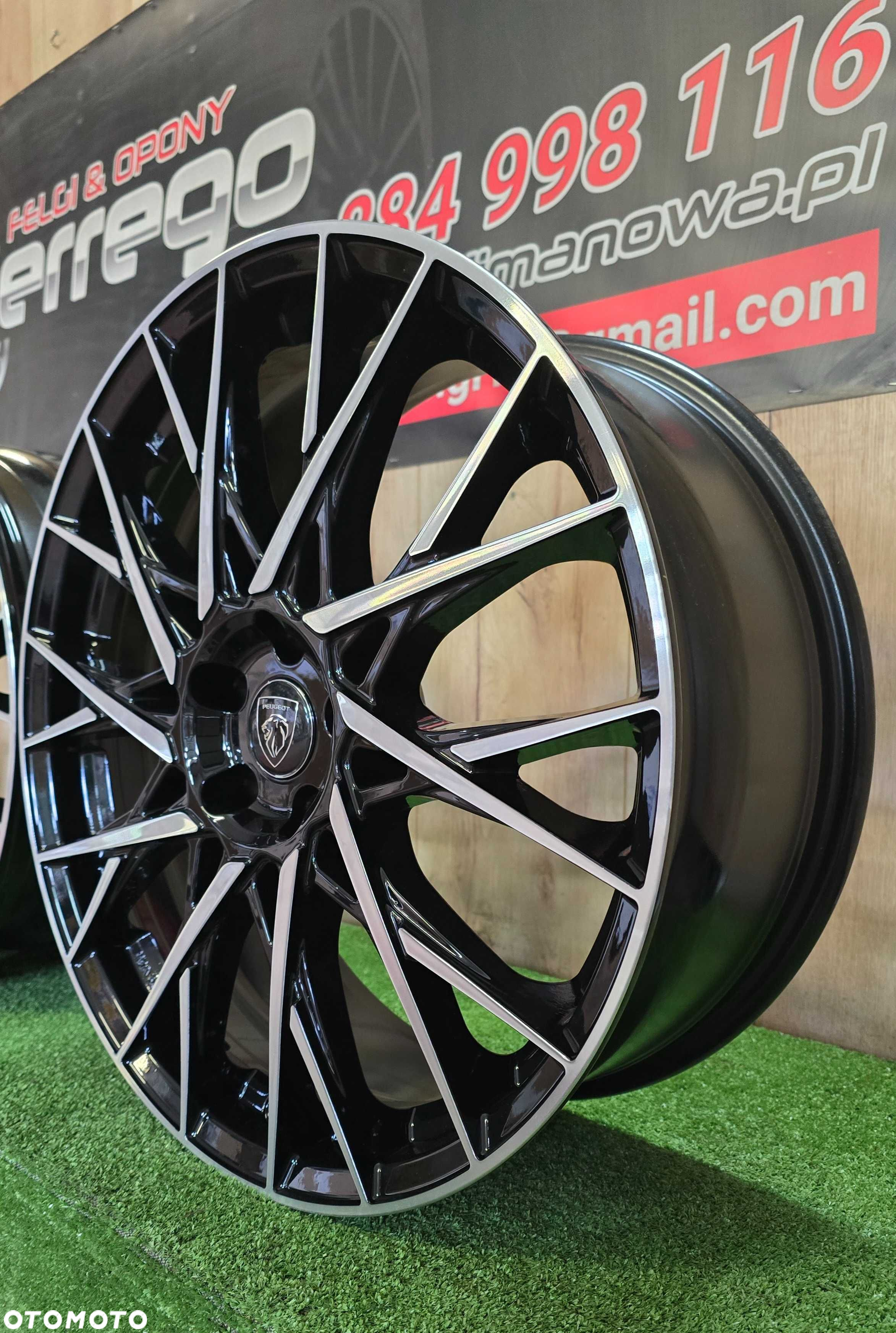 NOWE ALUFELGI PEUGEOT 20x5x108 - 3008,308GT,408,5008,508 - 3