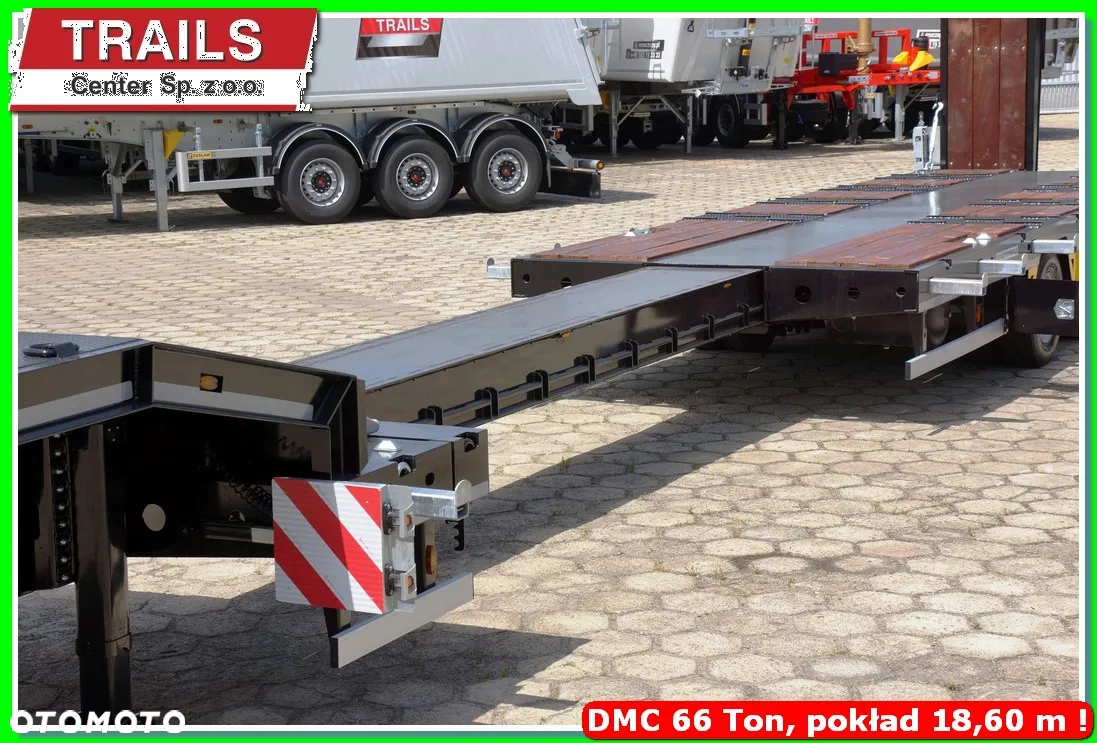 Inny Niska podłoga 4-osie, rozciągana dł. 18,60 m,  własne PTO, NAJAZDY HYDRAULICZNE. !!! - 24